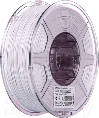 Пластик для 3D-печати eSUN PLA + / т0030923 (1.75мм, 1кг, холодный белый)