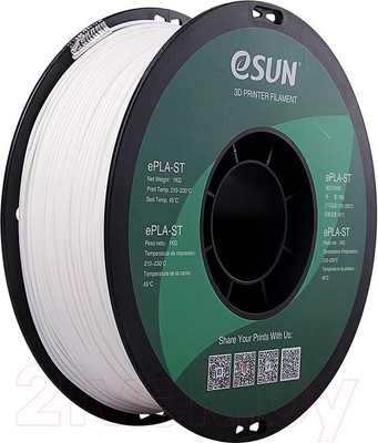 Пластик для 3D-печати eSUN ePLA Super Tough / т0032924 (1.75мм, 1кг, прозрачный)