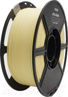 Пластик для 3D-печати eSUN ePLA-Matte / т0034042 (1.75мм, 1кг, миндально-желтый)