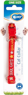 Ошейник Duvo Plus Cool Сats / 11168/red (красный)