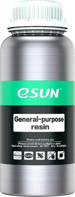 Фотополимерная смола для 3D-принтера eSUN Standard Resin For LCD / т0031362 (1кг, серый)