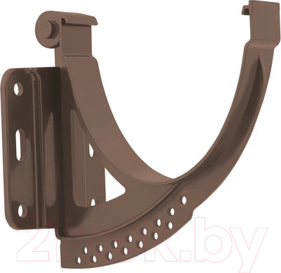 Кронштейн желоба Альта-профиль Стандарт ПВХ У (коричневый)