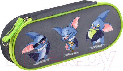 Пенал Феникс+ Супер мышь / 58013 (серый)