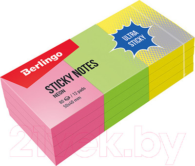 Блок для записей Berlingo Ultra Sticky / LSn_39002