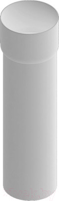 Труба водосточная Альта-профиль ПВХ с муфтой (3м, белый)