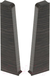 Заглушка для плинтуса Cezar Hi Line Prestige М200 Венге темный Матовый (2шт, флоупак)