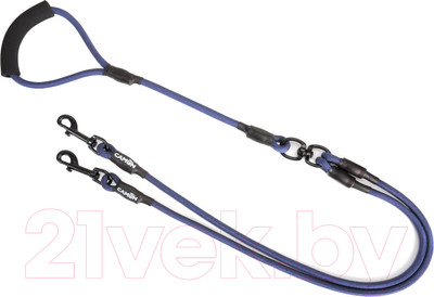 Сворка Camon DC0002/B (с ручкой синий)