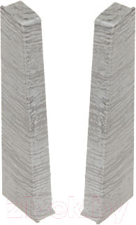 Заглушка для плинтуса Cezar Hi Line Prestige М078 Дуб светло-серый Матовый (2шт, флоупак)