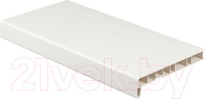 Подоконник Crystallit Премиум 250x2500 (белый матовый)