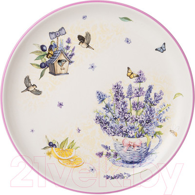 Тарелка столовая обеденная Agness 358-2004