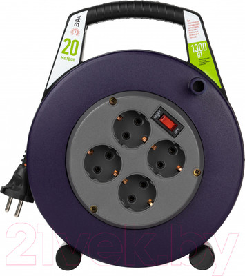 Удлинитель на катушке ЭРА BPx-4-2x0.75-20m / Б0052924