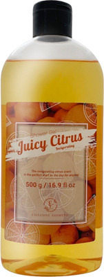 Гель для душа Эксклюзив косметик Сочный цитрус (500г)