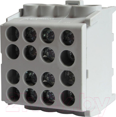 Клемма КС КВС распределительная с двойным винтом 2x25/6x16 / 92094 (серый)