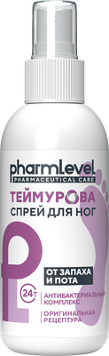 Спрей для ног Pharmlevel Теймурова от запаха и пота (150мл)
