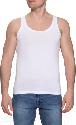 Майка Alfa Man 6701 (р-р 182,188-116, белый)