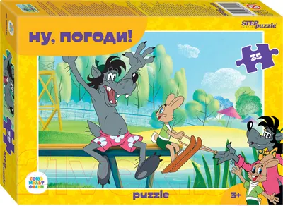 Пазл Step Puzzle Ну, погоди! / 91414 (35эл)