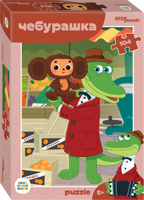 Пазл Step Puzzle Чебурашка / 82040 (104эл)