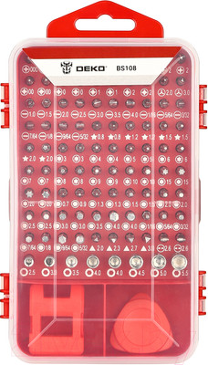 Набор бит Deko BS108 SET / 065-0994 (108пр)