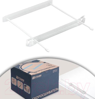 Набор скоросшивателей Стамм СК51 (100шт, прозрачный)