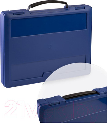 Папка-портфель Стамм ПФ22 (синий)
