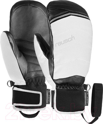 Варежки лыжные Reusch Laura R-Tex XT / 6131550-7703 (р-р 7.5, Mitten Black/White/Silver)