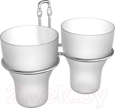 Набор стаканов для зубной щетки и пасты FORA FOR-FR039CR