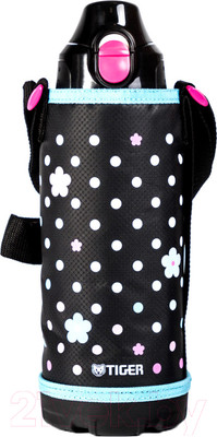 Термос для напитков Tiger MBO-E080 (800мл, Blue Flower)