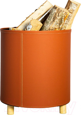 Дровница для камина Fire&Wood Tallinn 400x400x410 (медный/рыжий)