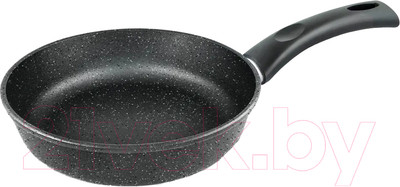 Сковорода Нева Металл Посуда Черный гранит 18120