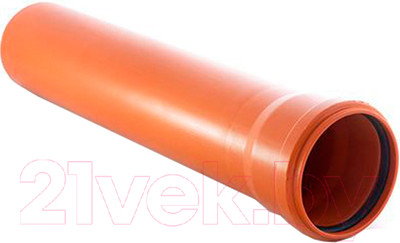 Труба наружной канализации РосТурПласт 160x1000мм SN4 / 11218