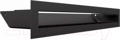 Решетка вентиляционная для камина Fire&Wood Luft 60x400 (черный)