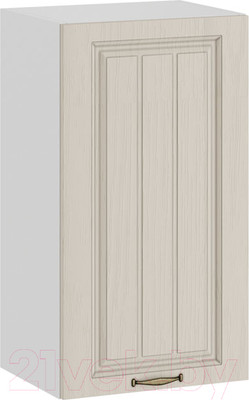 Шкаф навесной для кухни ТриЯ Лина 1В4 (белый/крем)