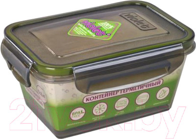 Контейнер для хранения Violet Герметичный / 92081 (0.8л, дымчатый)