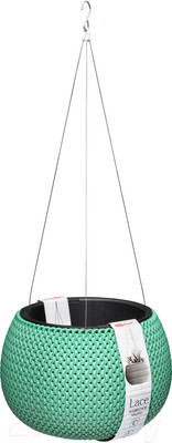 Кашпо Эльфпласт Lace / EP574 (фисташковый)