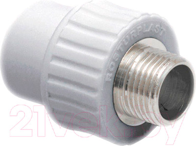 Ниппель РосТурПласт 40х1 1/4" / 15909 (серый)