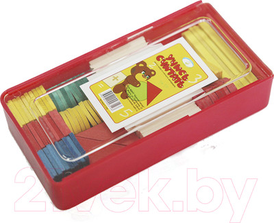 Касса счетных материалов Красная звезда Учись считать / С515