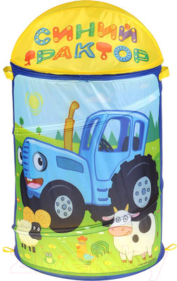 Корзина Играем вместе Синий трактор / XDP-17924-R