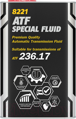 Трансмиссионное масло Mannol ATF Special Fluid 236.17 / MN8221-1ME (1л)