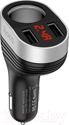 Зарядное устройство автомобильное Hoco Z29 (черный)