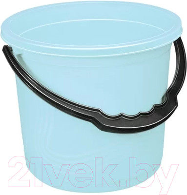 Ведро Эльфпласт Волна / ЕР104 (4л, светло-мятный)
