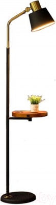 Торшер Kinklight Арден 07023 (черный/медь)