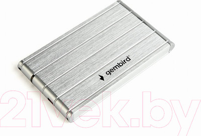 Бокс для жесткого диска Gembird EE2-U3S-5-S (серебристый)