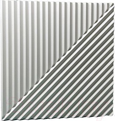 Гипсовая панель Polinka Консул К2 (500x500, белый)