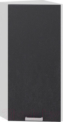 Шкаф навесной для кухни ТриЯ Гранита 1В3Т (белый/бетон графит)