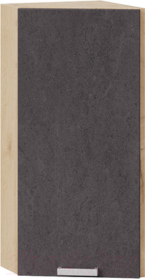 Шкаф навесной для кухни ТриЯ Гранита 1В3Т (дуб крафт золотой/бетон графит)