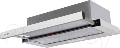 Вытяжка телескопическая Lex Honver 600 / TRHI000008 (нержавеющая сталь)