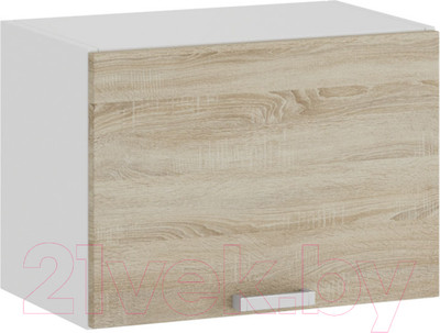 Шкаф под вытяжку ТриЯ Гранита 1В5Г (белый/дуб сонома)