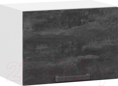 Шкаф под вытяжку ТриЯ Детройт 1В5Г (белый/угольный камень)