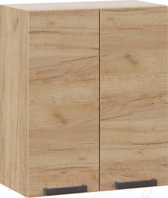 Шкаф навесной для кухни ТриЯ Детройт 1В6  (дуб крафт золотой)