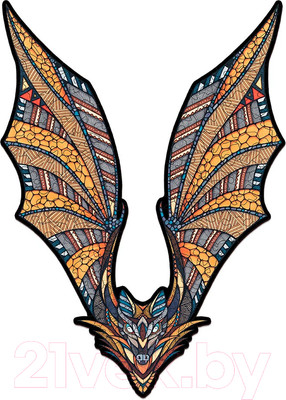 Пазл EWA Летучая мышь (M, деревянная упаковка)